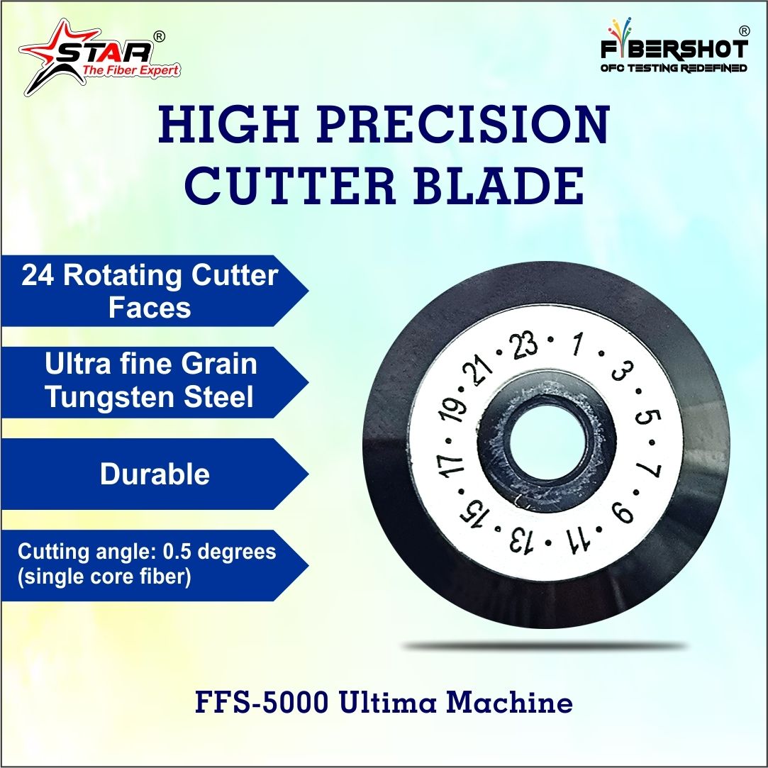 Fibershot 2000 GHz sTR4 24-Cut Side Fiber Cleaver Blade for Ribbon Fiber Splicing Machine-Tungsten Steel Processor-picture-10