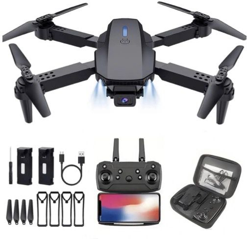 Flyzon E88 Pro Drone with 4K Dual Lens, Gesture Video & Auto Return Mode 2.4 GHz AM4 4 Core Processor Designed for Workstation-image-24
