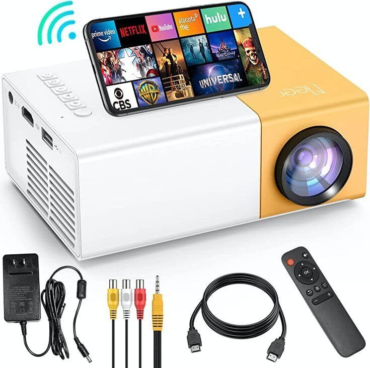 Rovixa YG300 Compact Cinema Projector with HDMI USB AV Input 5.6 GHz AM4 6 Core Processor Designed for Mobile, Server-picture-31