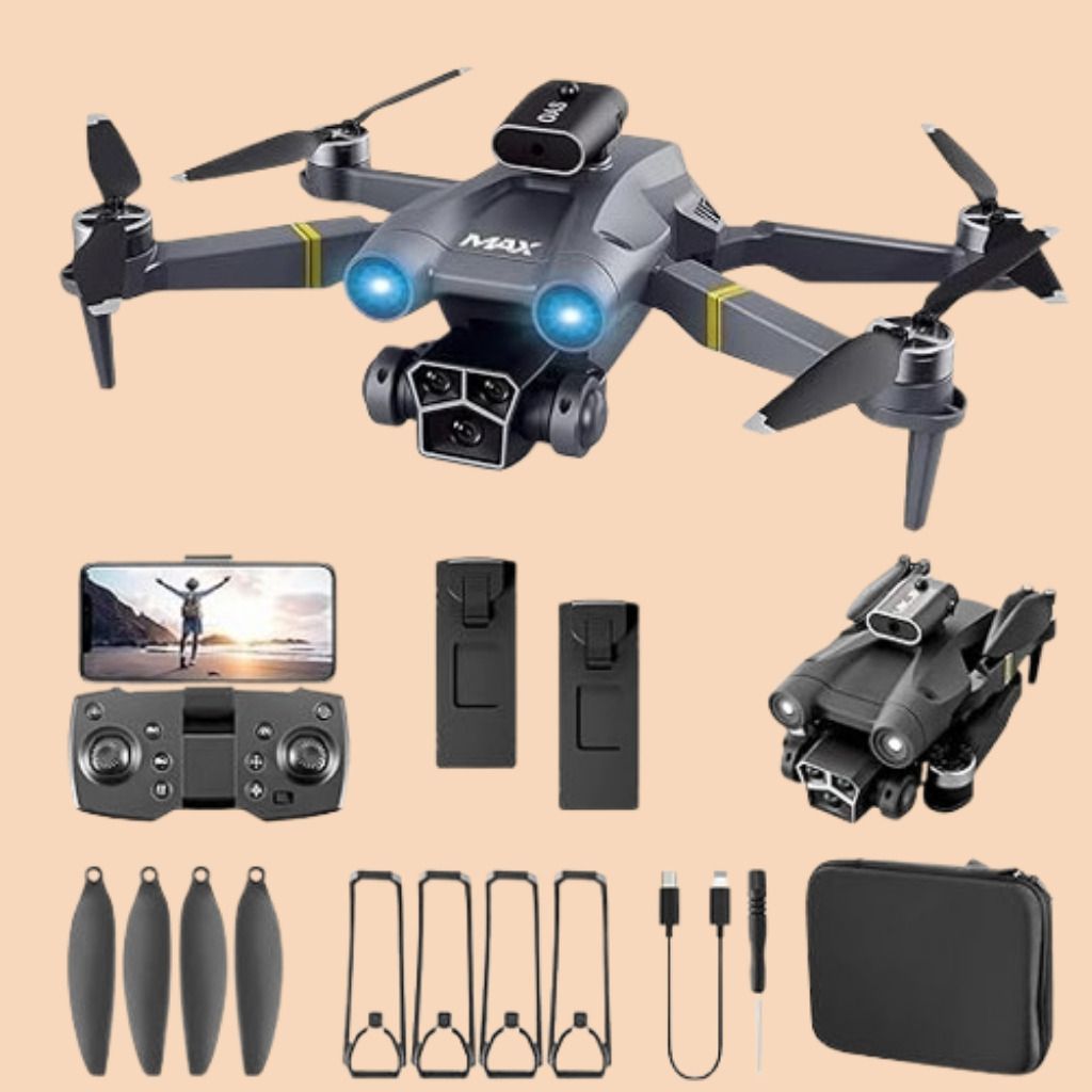 KARNAPLANET Compact Sky Explorer Drone 2.4 GHz AM3 3 Core Processor Designed for Mobile-image-6
