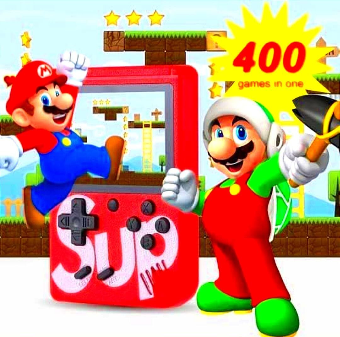 CHG Sup Game PortableGame Box Battery Included (Random Colour) 1 GB with SUPER MARIO 1 GB with 400-image-34
