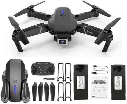 PROFLY E88 Pro 4K Drone with 360° Flip Tricks, Soft Landing Legs & WiFi Live View 2.4 GHz AM4 4 Core Processor Designed for Workstation-image-37