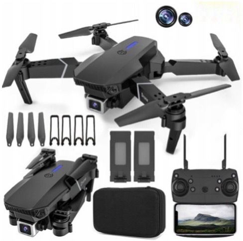 Hoveric E88 Pro FPV Drone with Smart App Control, 360° Flip & Return Mode 2.4 GHz AM4 4 Core Processor Designed for Workstation-image-47