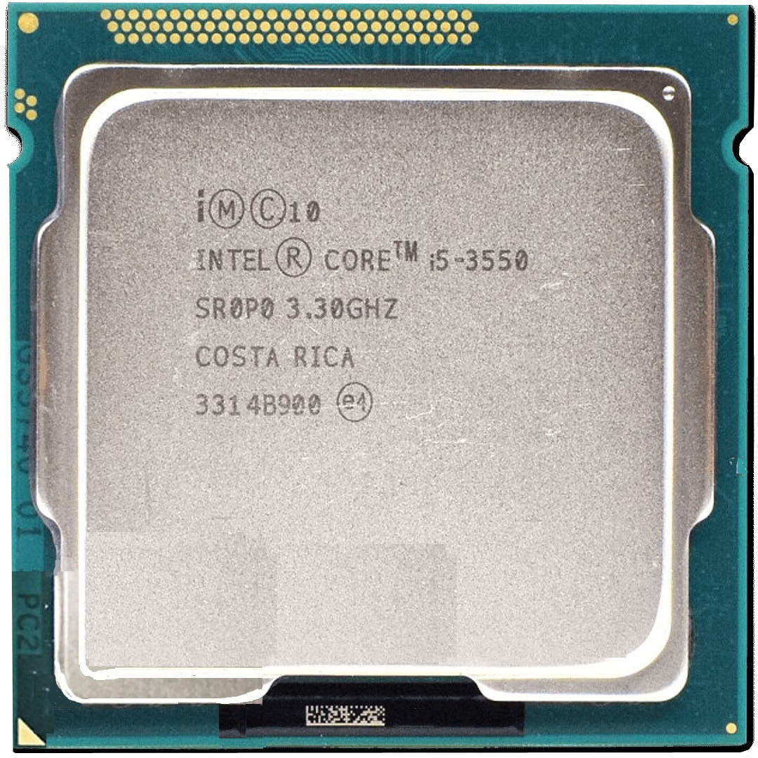 Intel Core i5-3550 ( 3RD GEN ) Quad-Core 6MB Cache 3.3 GHz LGA 1155 Socket 4 Cores Desktop Processor image 1