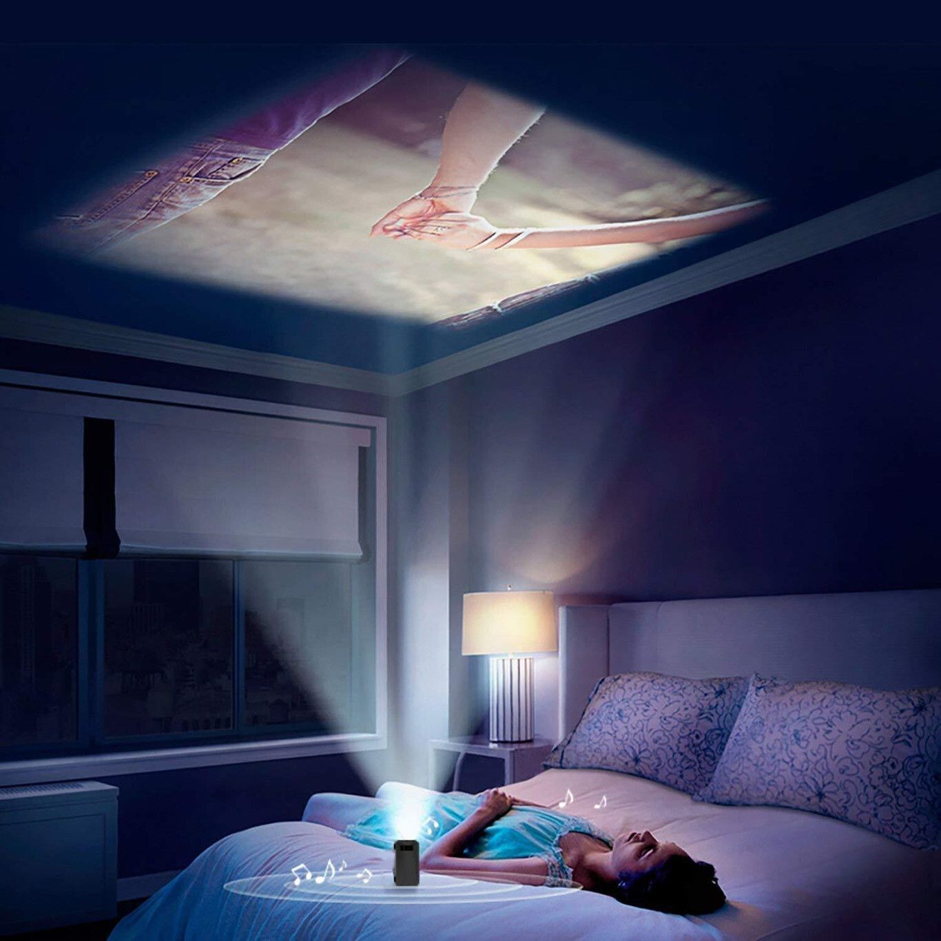4uonly DISPLAY QUALITY: Full HD 1080p support with LED projection CX28 Projector Screen (Width 115.5 cm x 44.5 cm Height)-image-9