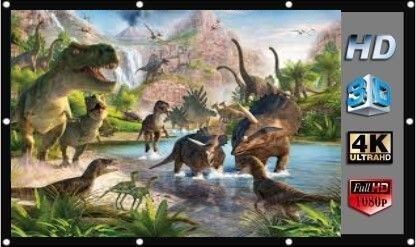 Vilro 86 Inch Diagonal, 4:3 Viewing Aspect Ratio, 69 x 52 Inches, Supports UHD-3D-4K Projector Screen (Width 175 cm x 131 cm Height)-image-47