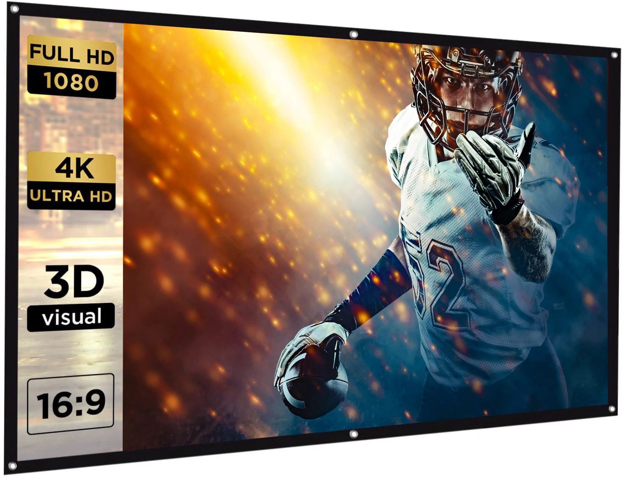 dev lite screens 82 Inch- 6Ft x 3.4Ft (Foldable 16:9 4K Projector Screen (W) 72x41 In (H) Projector Screen (Width 182 cm x 100 cm Height)-image-36