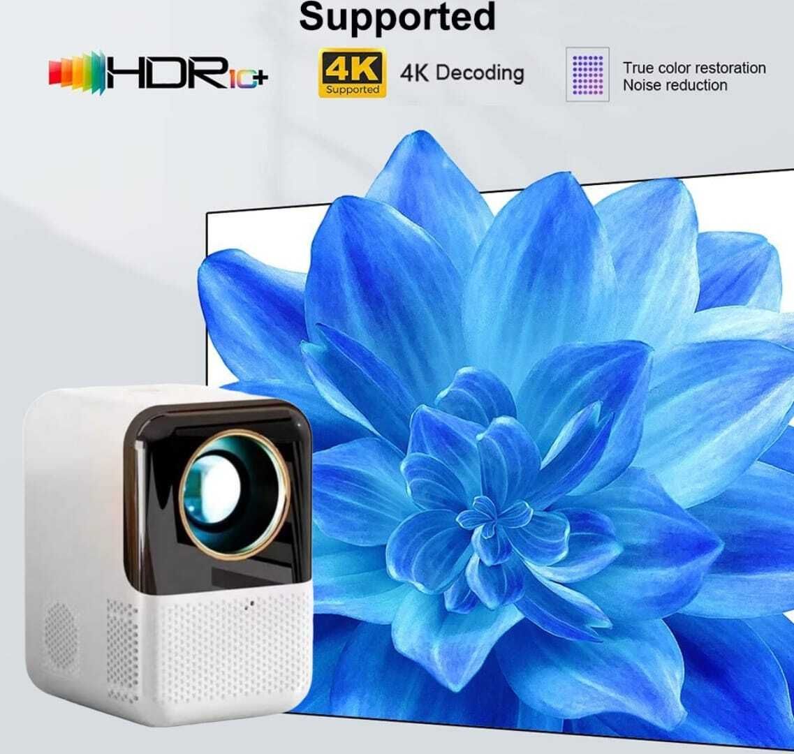 Omex Android 10.Wifi 5G BT 5.1 Electronic Focus 6D Keystone Dolby Short Throw (4000 lm) Portable Projector-image-25