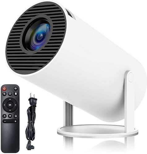 Voltegic Portable Full HD Projector with Smart Android 11 Interface (6000 lm / 1 Speaker / Wireless / Remote Controller) Portable Projector-image-23