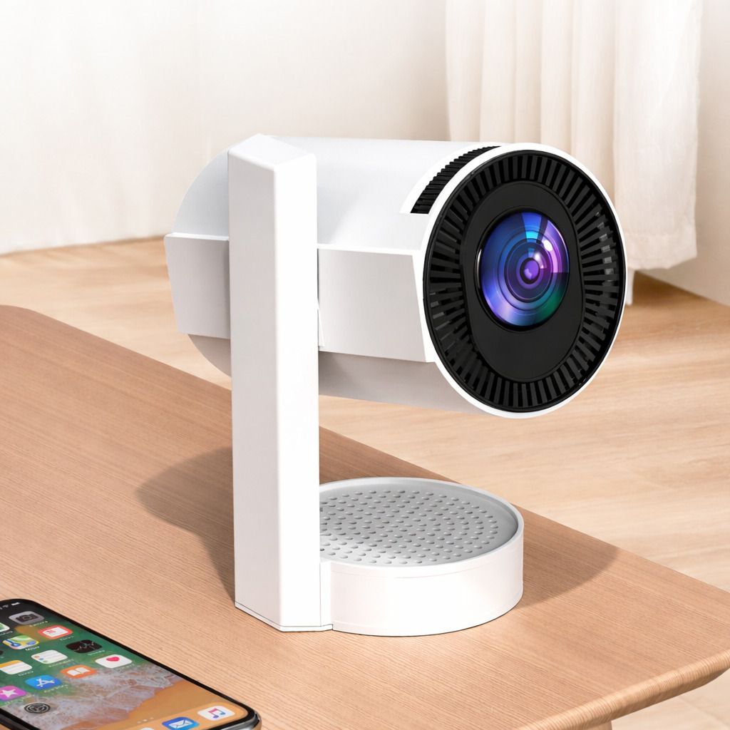 Zync Y8 Mini Smart LED Android 13 Wi-Fi Bluetooth 1280*720P (8000 lm / 1 Speaker / Wireless / Remote Controller) Portable Projector-image-43