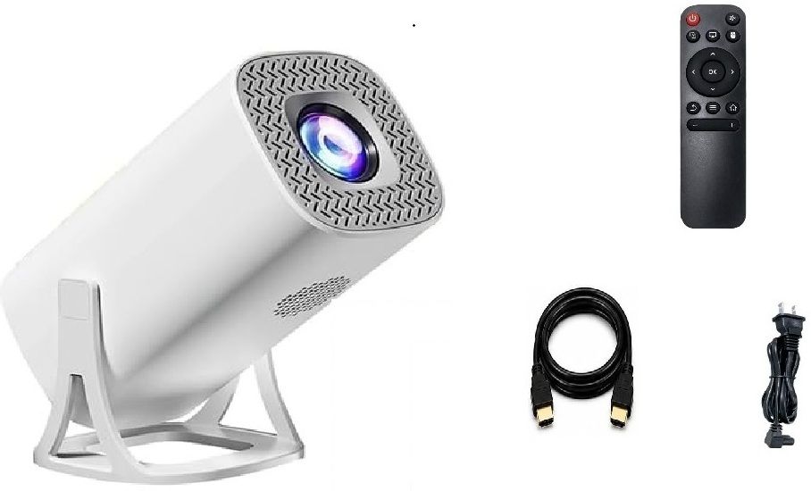 DMS Ultra HD 4K Support, Streaming Apps, Auto Focus, Auto Keystone, 4000 Lumens, (2200 lm / 1 Speaker / Wireless / Remote Controller) Portable Projector-image-38