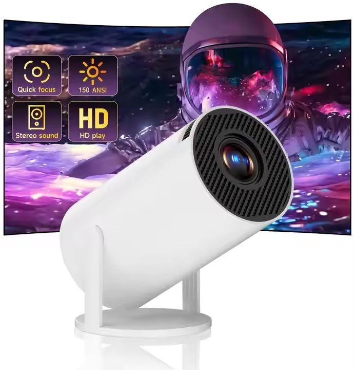 Voltegic 720p HD Smart Projector With Android 11 For Outdoor Cinema (4000 lm / 1 Speaker / Wireless / Remote Controller) Portable Projector-image-33
