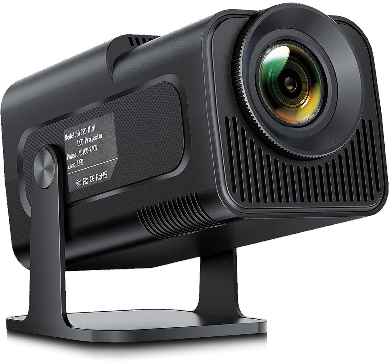 AVIER HY320 Mini 4K Support Android 13 WiFi 6/BT 5.0 2GB/16GB Auto Keystone (5000 lm) Portable Projector-image-48