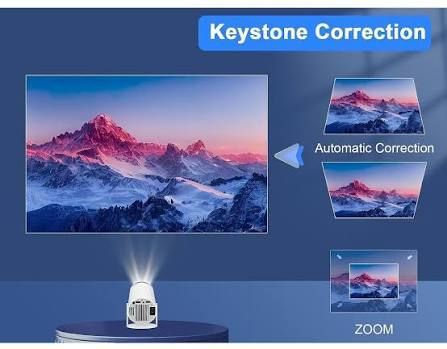 IMMUTABLE 4K Android Smart Projector Full HD 1080 YUGFHVU67 (2200 lm / Wireless / Remote Controller) Portable Projector-image-39