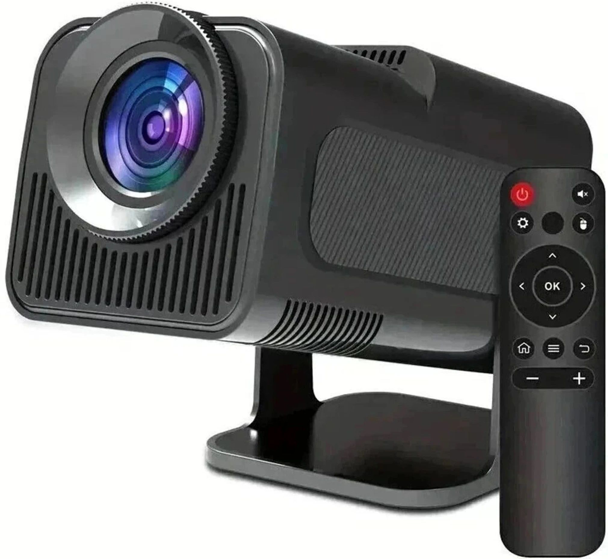 ONLY4 CROWN HY320 Mini 4K Support Android 13 WiFi 6/BT 5.0 2GB/16GB Auto Keystone (5000 lm) Portable Projector-image-46