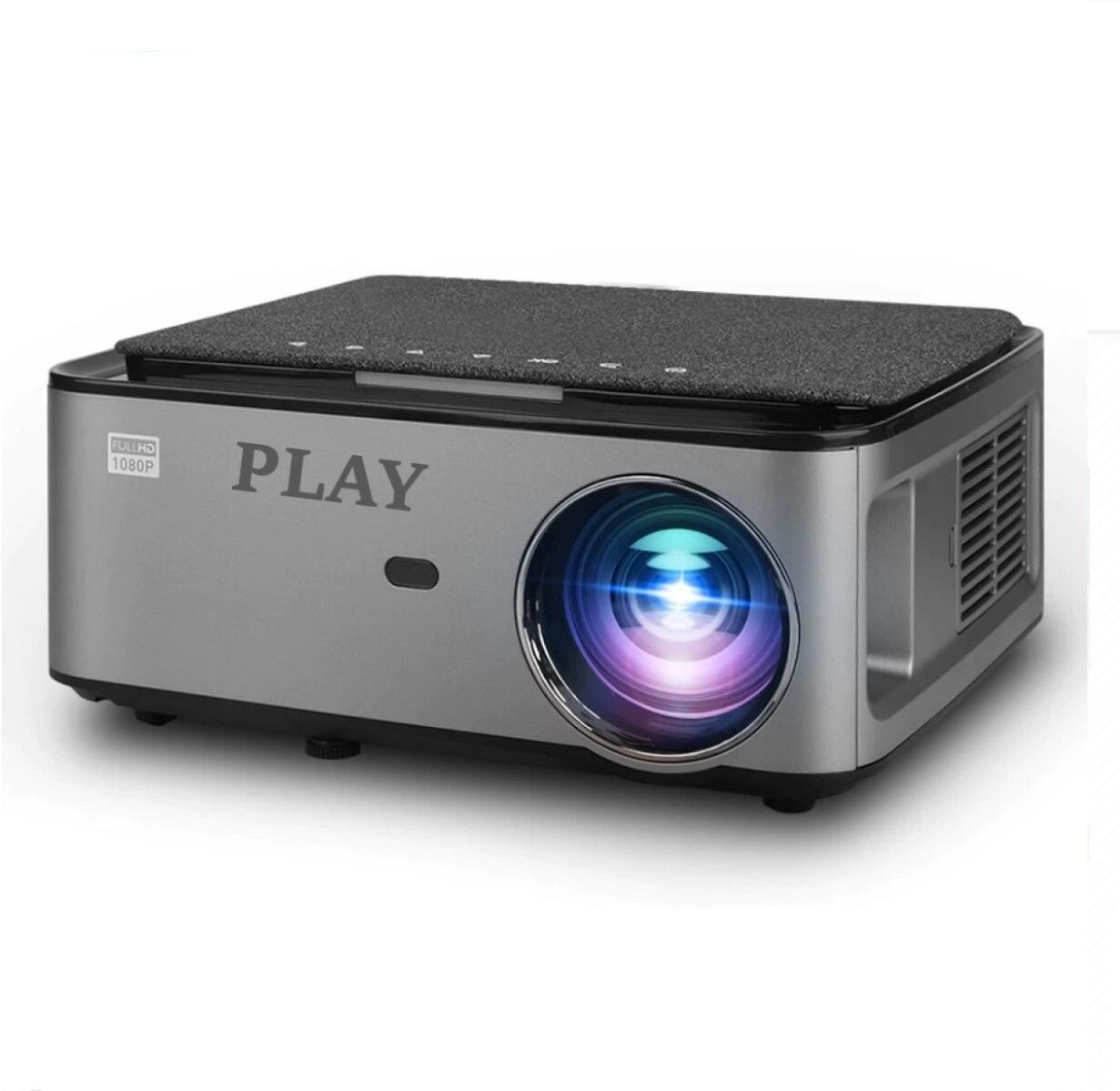 PLAY LED LCD 5600 Lumens FULL HD 1920x1080 Resolution 3D Projector 5600 lm LED Corded Mobiles Portable Projector-image-1