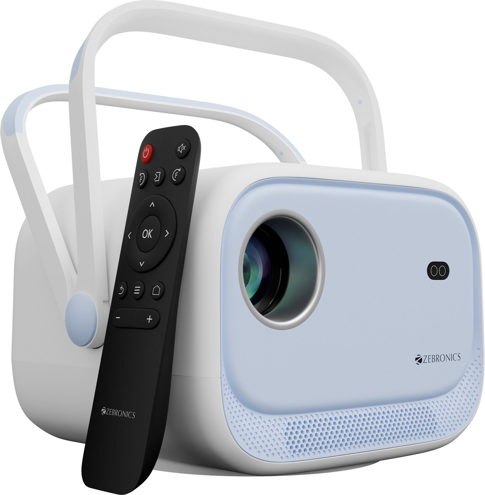 ZEBRONICS Zeb-Pixaplay 34 (Zeb-SLP 5) (5200 lm) Portable with 200 Screen, 200 Tilt, 1080p, Auto Focus, Auto Keystone, BT, WiFi, App Support , Miracast, Android Smart Projector-image-17