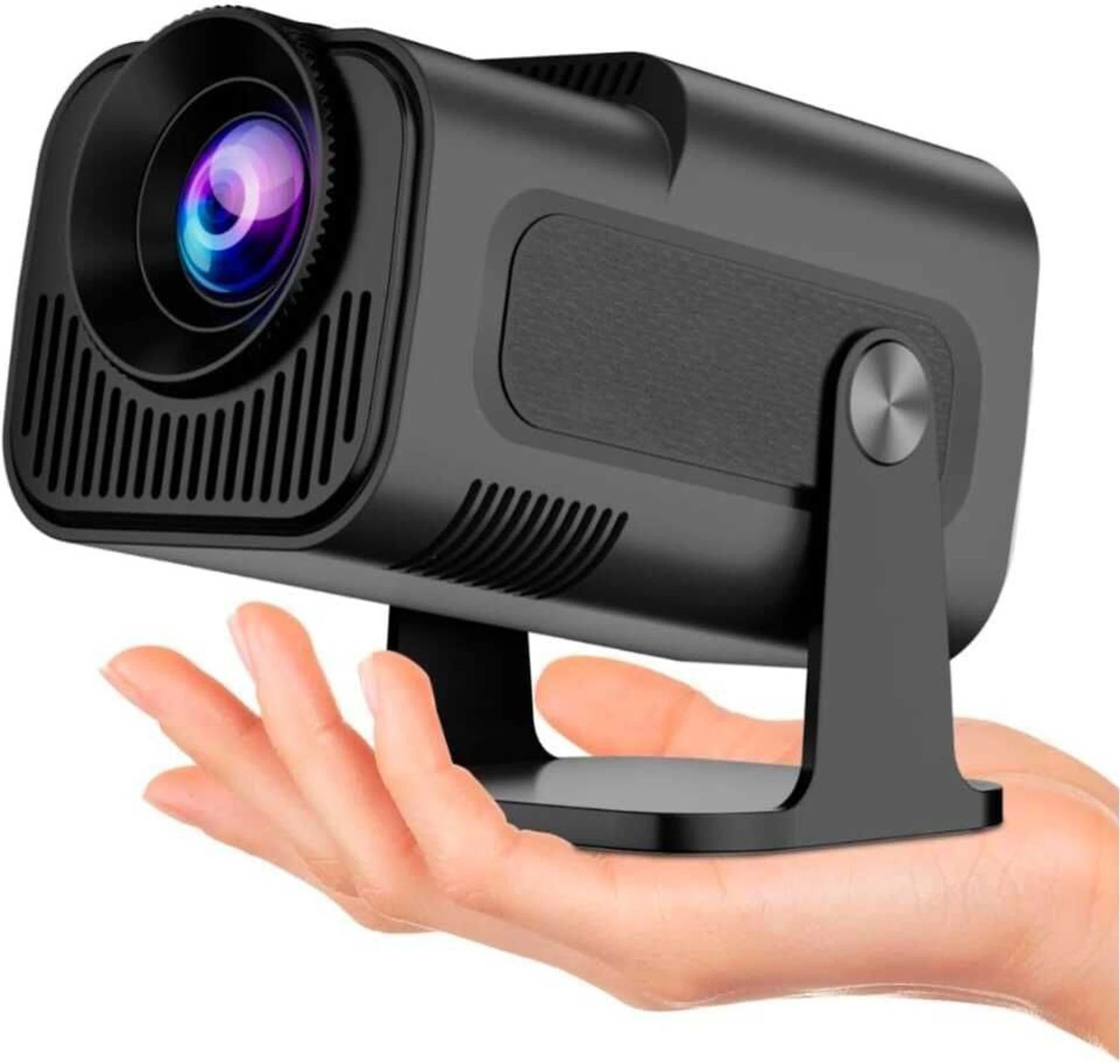 ONLY4 HY320 Mini Android Projector, 4K Video 1080P with Wi-Fi and Bluetooth 5.0 (7000 lm) Portable Projector-image-11