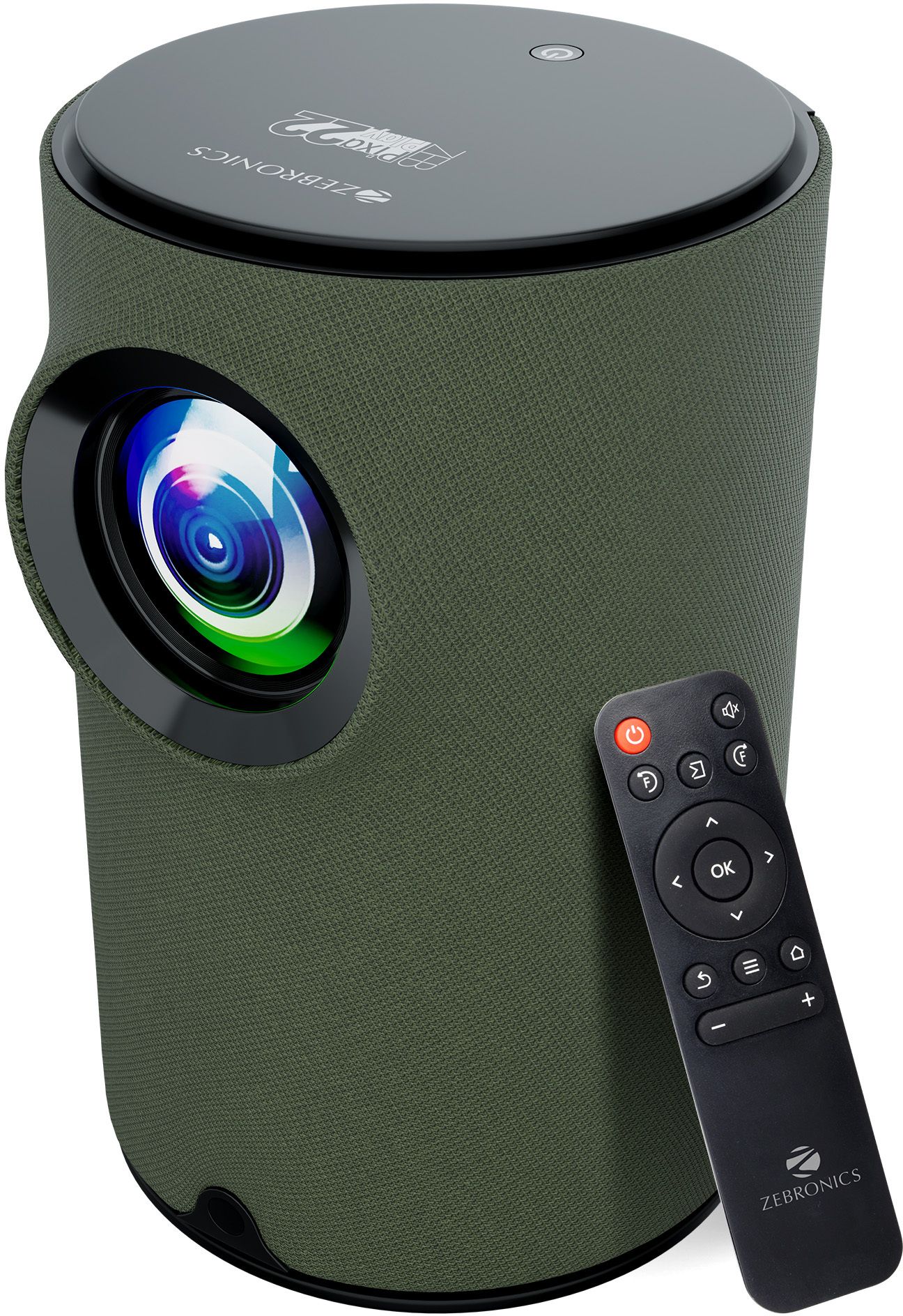 ZEBRONICS PIXAPLAY 22 (3400 lm) Portable with Electronic Focus, Multi Connectivity & Supported Formats, In-built Speaker, Dual Band Connectivity, Cotton Swab Pack , Stunning 720p HD Smart Projector-image-40