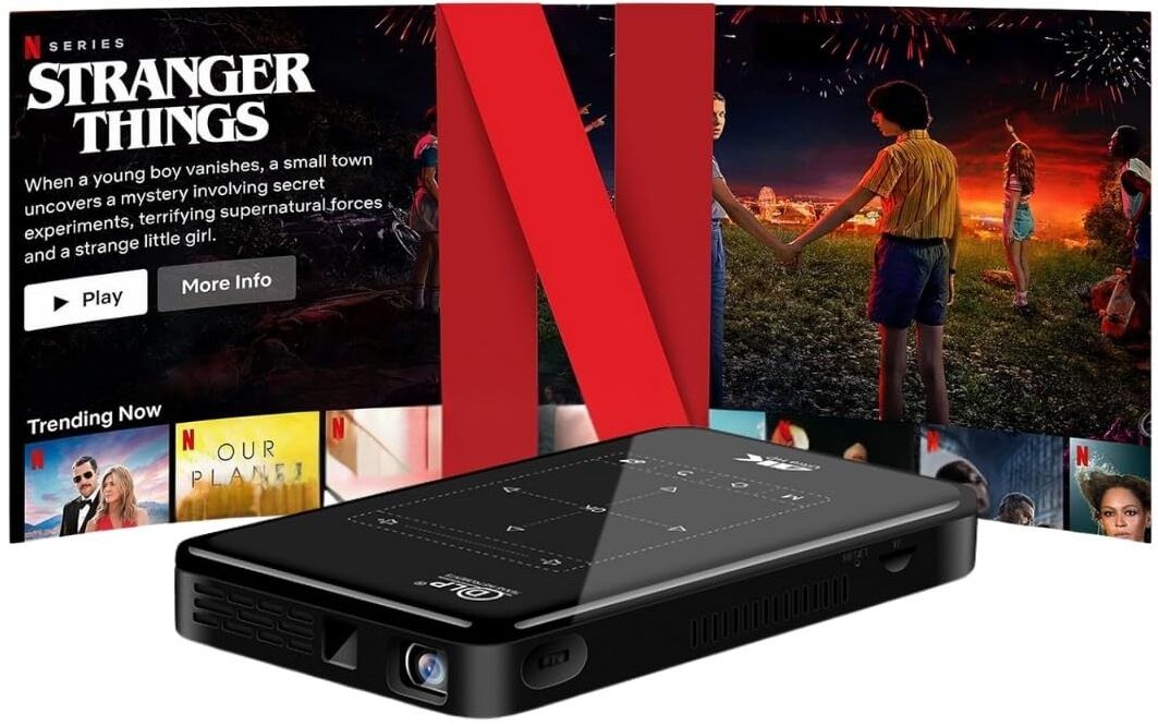 TONZO DLP S2 Mini Android Projector 5000 Lumens Built-in Battery HD Ready Android 9 (5000 lm) Portable Projector-image-25
