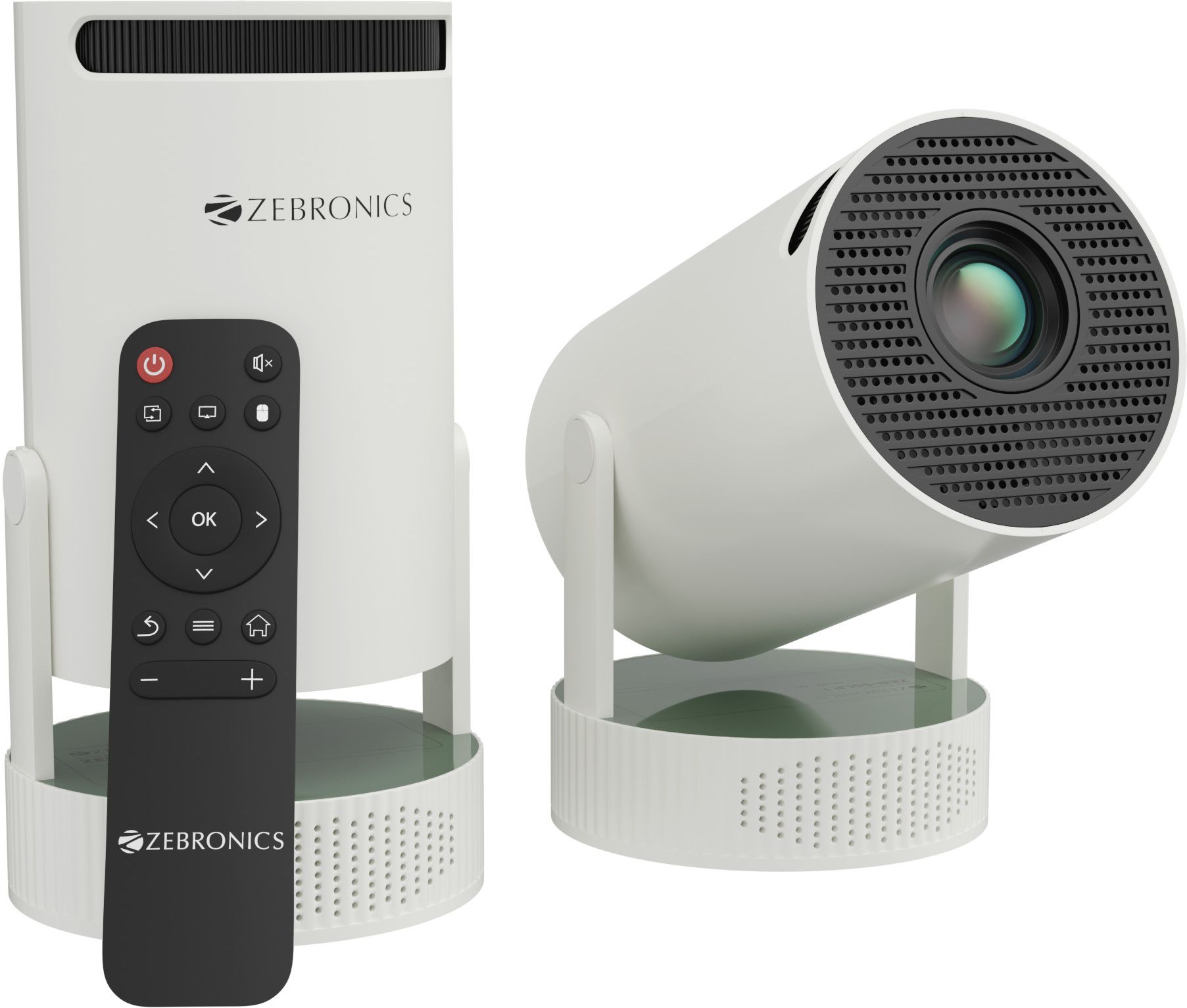 ZEBRONICS ZEB-PIXAPLAY 76B (4000 lm / 1 Speaker / Wireless) Portable Projector-image-4