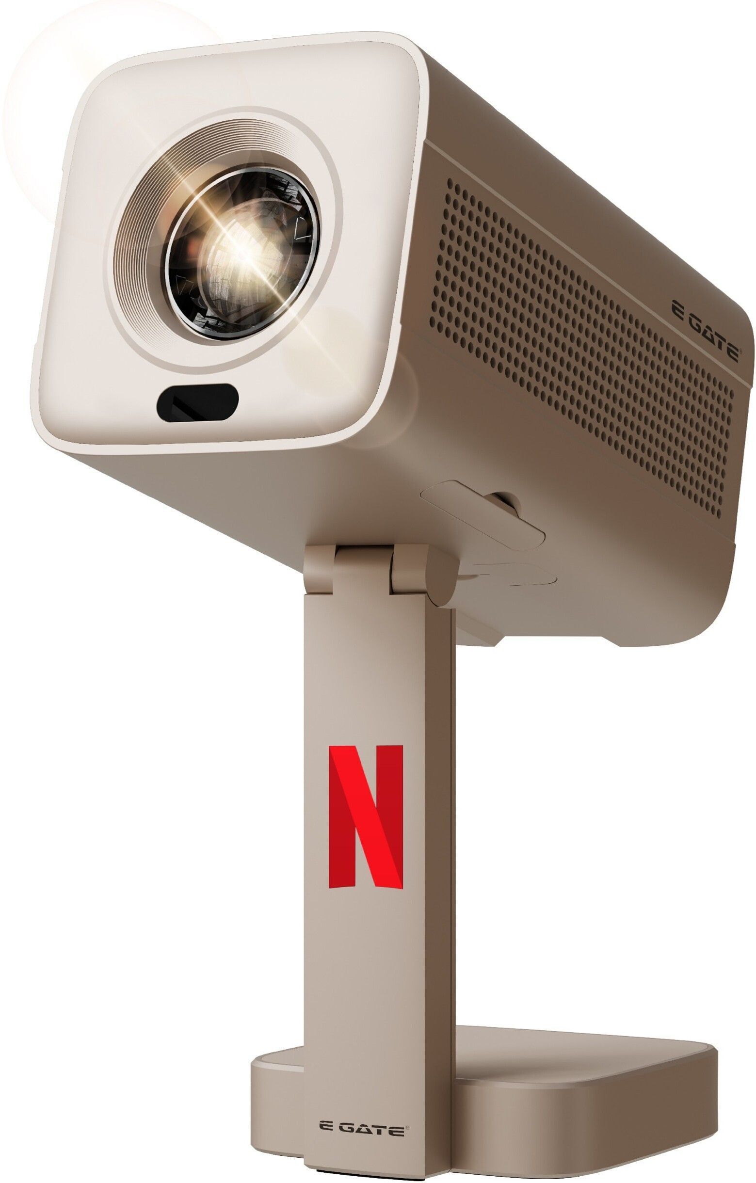 Egate Atom 4X+ 4K HDR Projector Native 1080p Android 12 | HDR10 HDMI | Netflix Prime (400 lm / Wireless) Projector-image-18