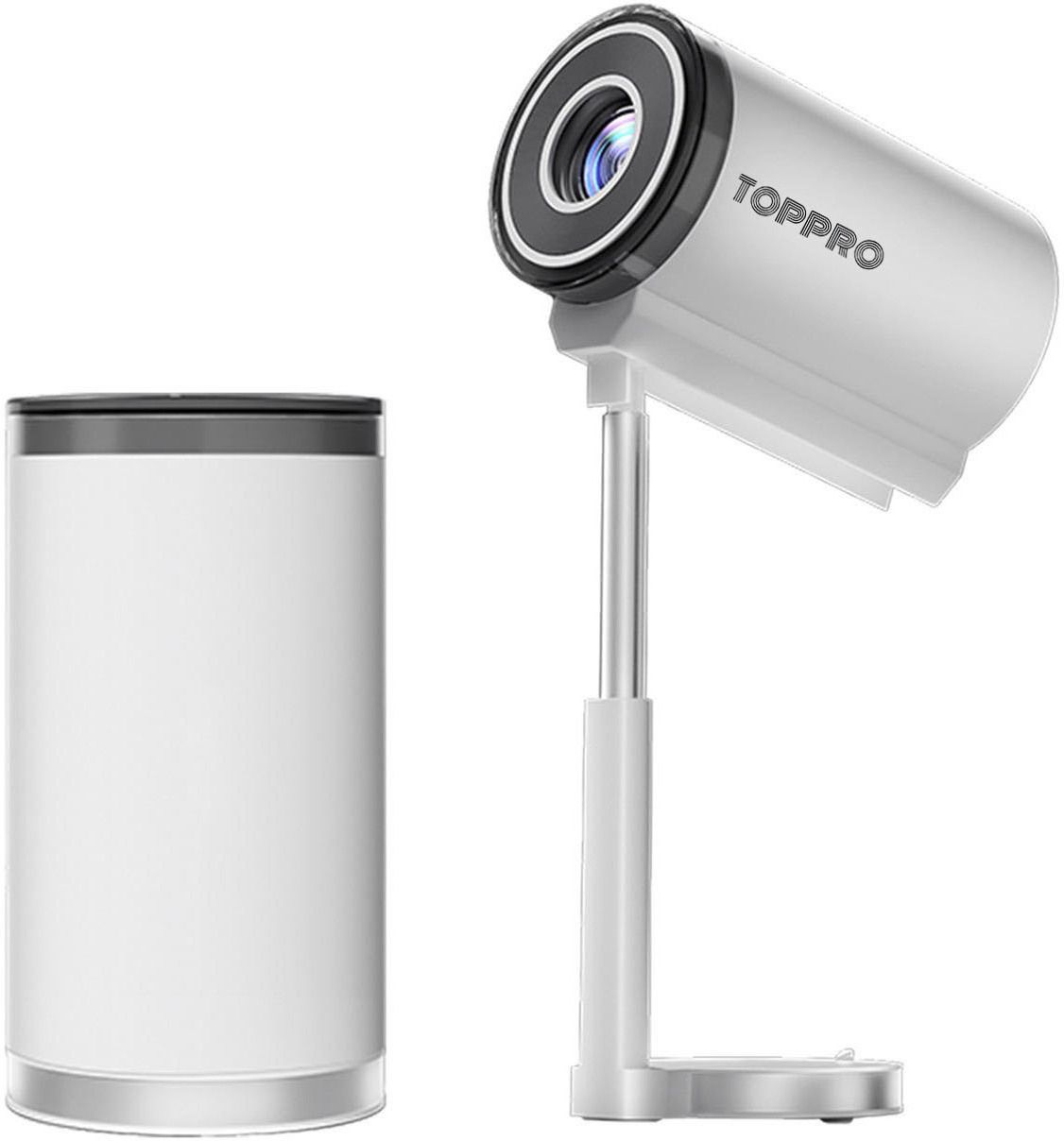 TOPPRO TS7 Android 13 Full HD Support Native 720p Wifi BT 6 Auto Keystone with Miracast (5000 lm / 1 Speaker / Wireless / Remote Controller) Portable Projector-image-40