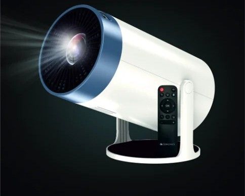 5 Star Plus Smart Android Projector Keystone 200° Rotatable WiFi 130 Screen Home Theater (0 lm / Remote Controller) Portable Projector-image-16