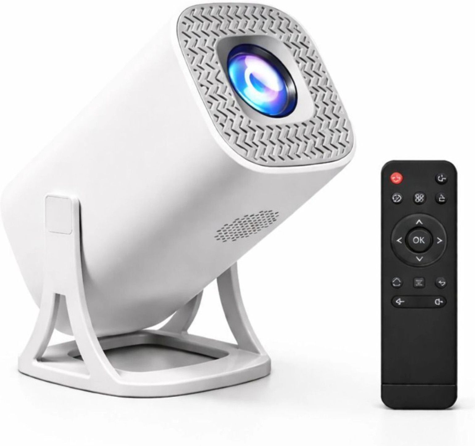 Voltegic Portable Home Theater Mini Projector with Built-in Speaker (6000 lm / 1 Speaker / Wireless / Remote Controller) Portable Projector-image-45