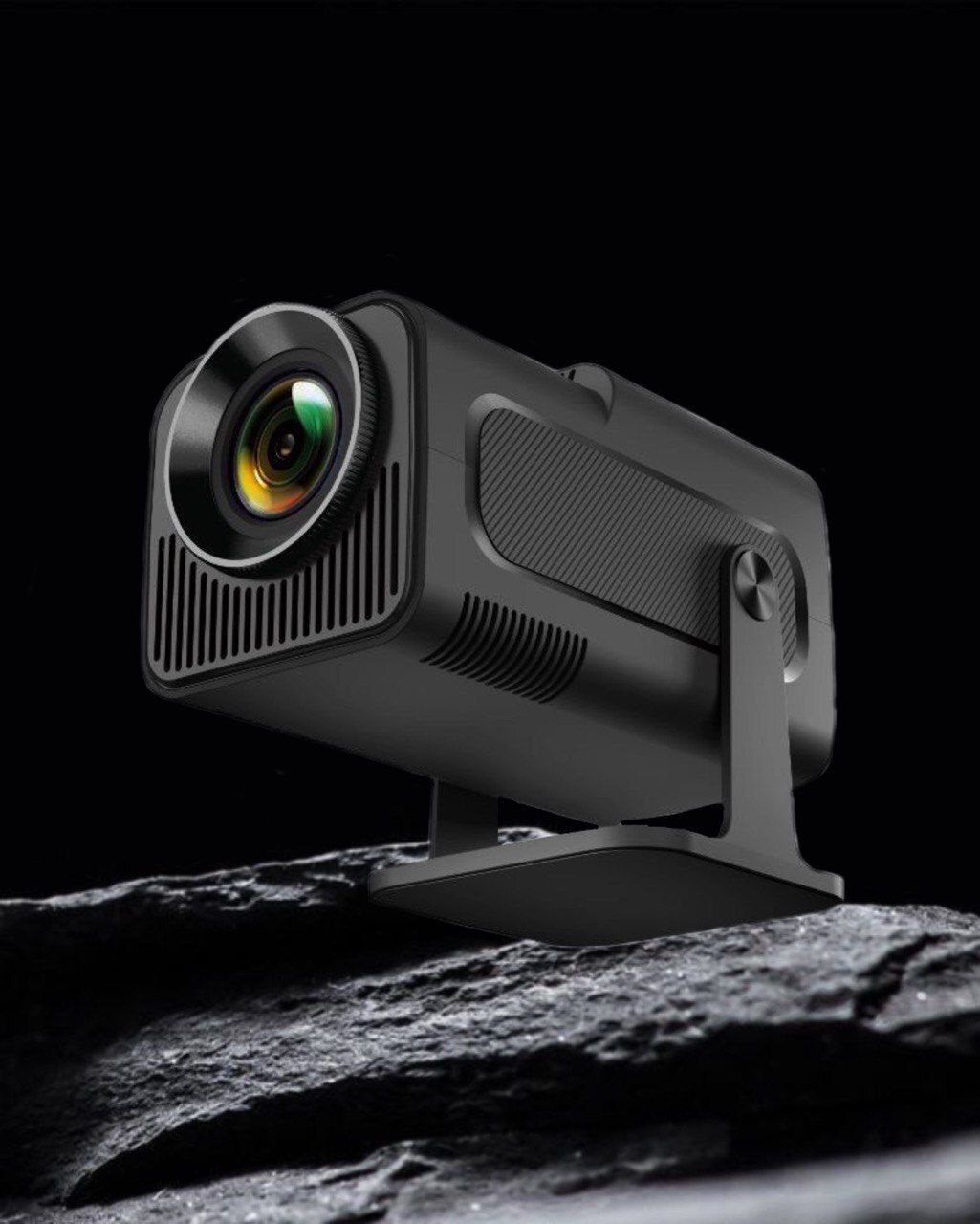 VRUM HY320 (6000 lm / 1 Speaker / Wireless / Remote Controller) Portable Projector-image-1