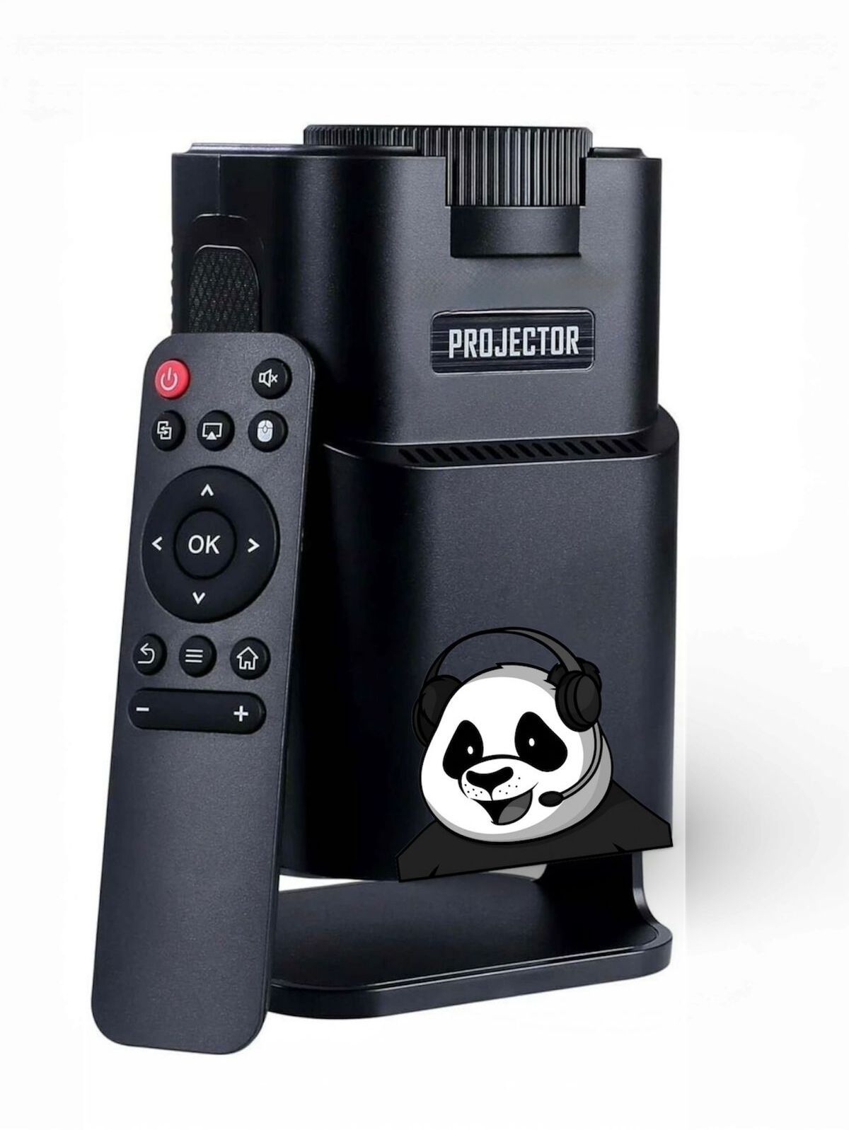 TECHPANDA HY-320 MINI Smart Android 11 Projector | Auto Correction | WiFi | 130 Inch (6000 lm / 1 Speaker / Wireless / Remote Controller) Portable Projector-image-43