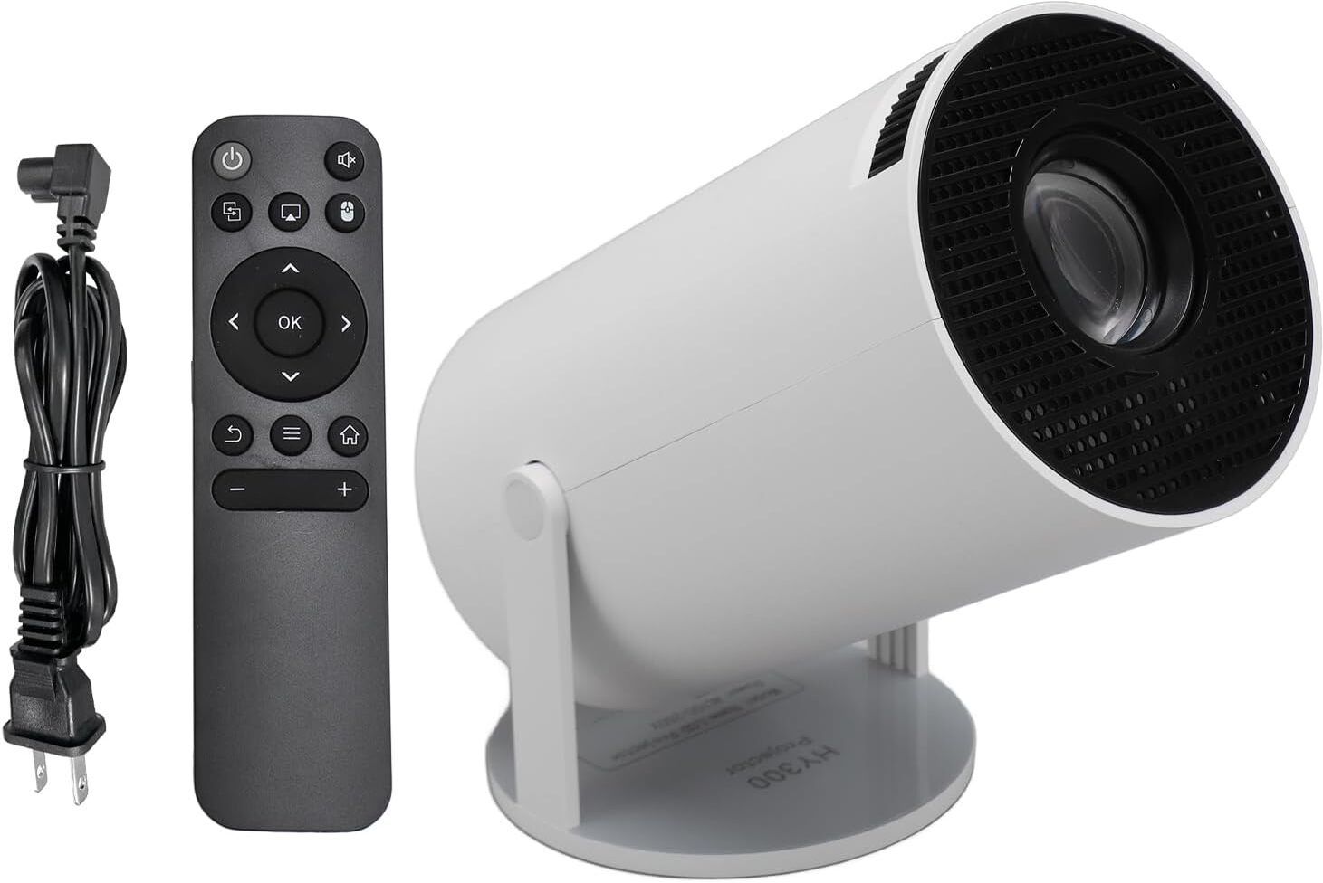 Voltegic 720p HD Smart Projector With Android 11 For Outdoor Cinema-White (4000 lm / 1 Speaker / Wireless / Remote Controller) Portable Projector-image-42
