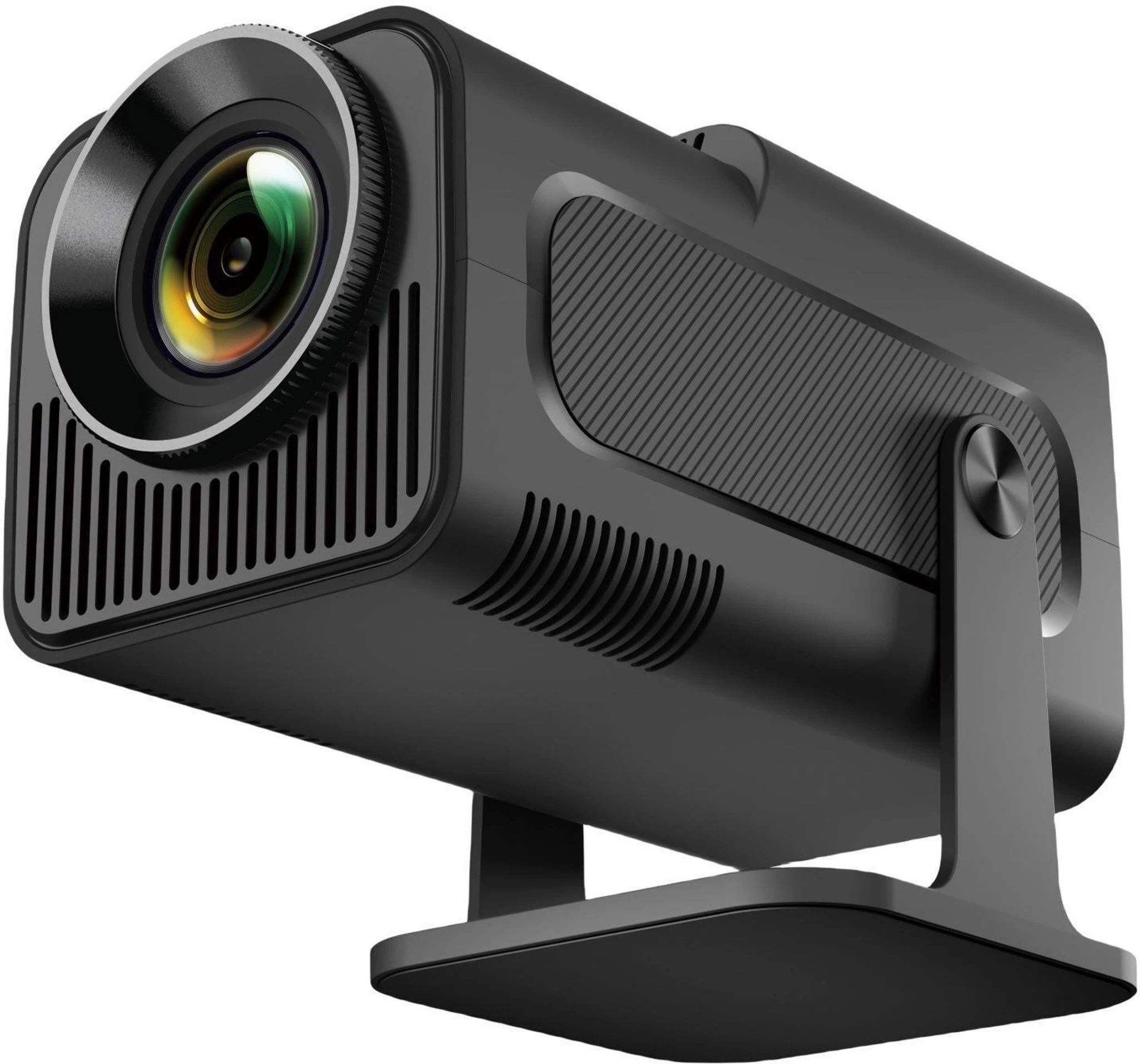 Truecode HY320 Mini Android Projector, 4K Video 1080P with Wi-Fi and Bluetooth 5.0 (7000 lm) Portable Projector-image-1