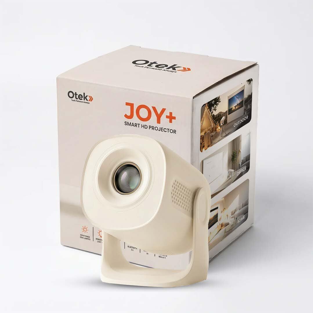 OTEK Smart Projector (150 lm / Wireless / Remote Controller) Portable Projector-image-1