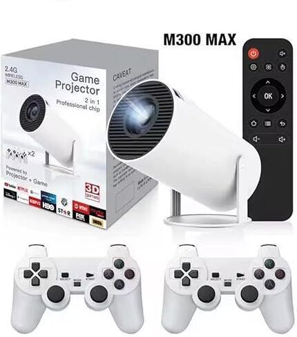 GAMESOUL M300 Max Projector and gaming console 2 in 1 projector (3500 lm) Projector-image-34
