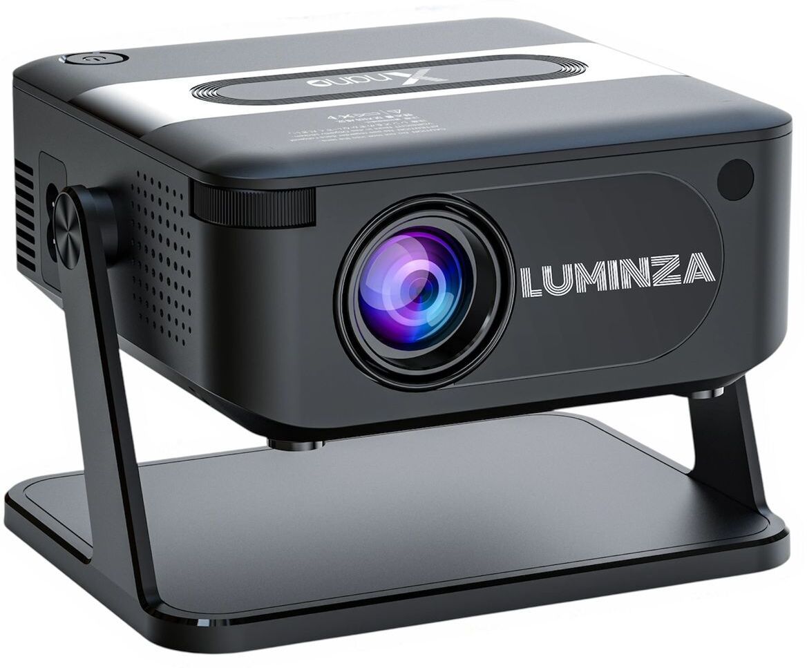 LUMINZA Xnano Smart Projector: Android 11, WiFi 6 & 120" Home Theater Experience (2000 lm / 1 Speaker / Wireless / Remote Controller) Portable Projector-image-35