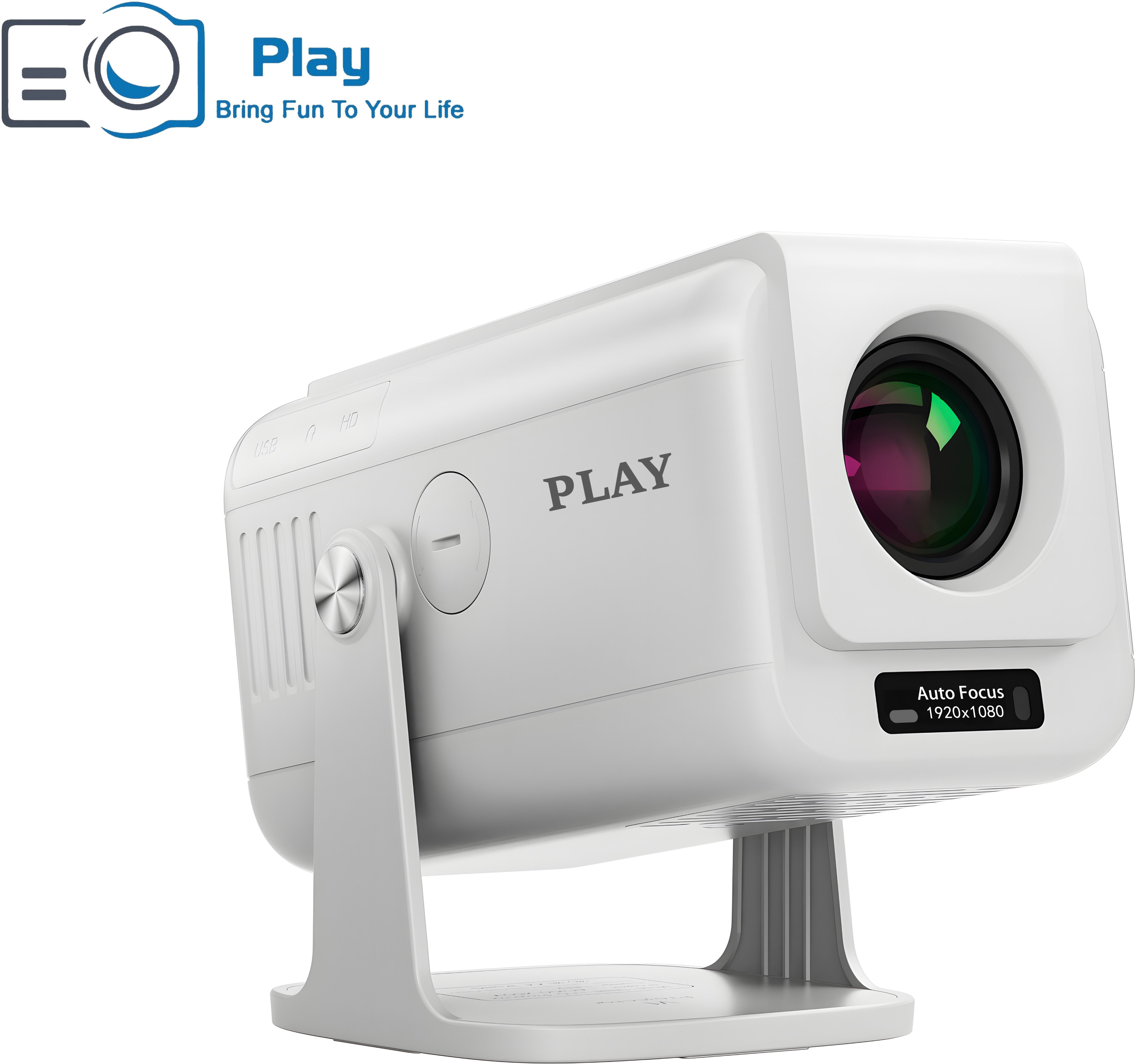 PLAY Victory Native 1080 Android 13 AutoFocus 4k Quad Core Cortex 270 Degree Rotation (10000 lm / Wireless / Remote Controller) Projector-image-9
