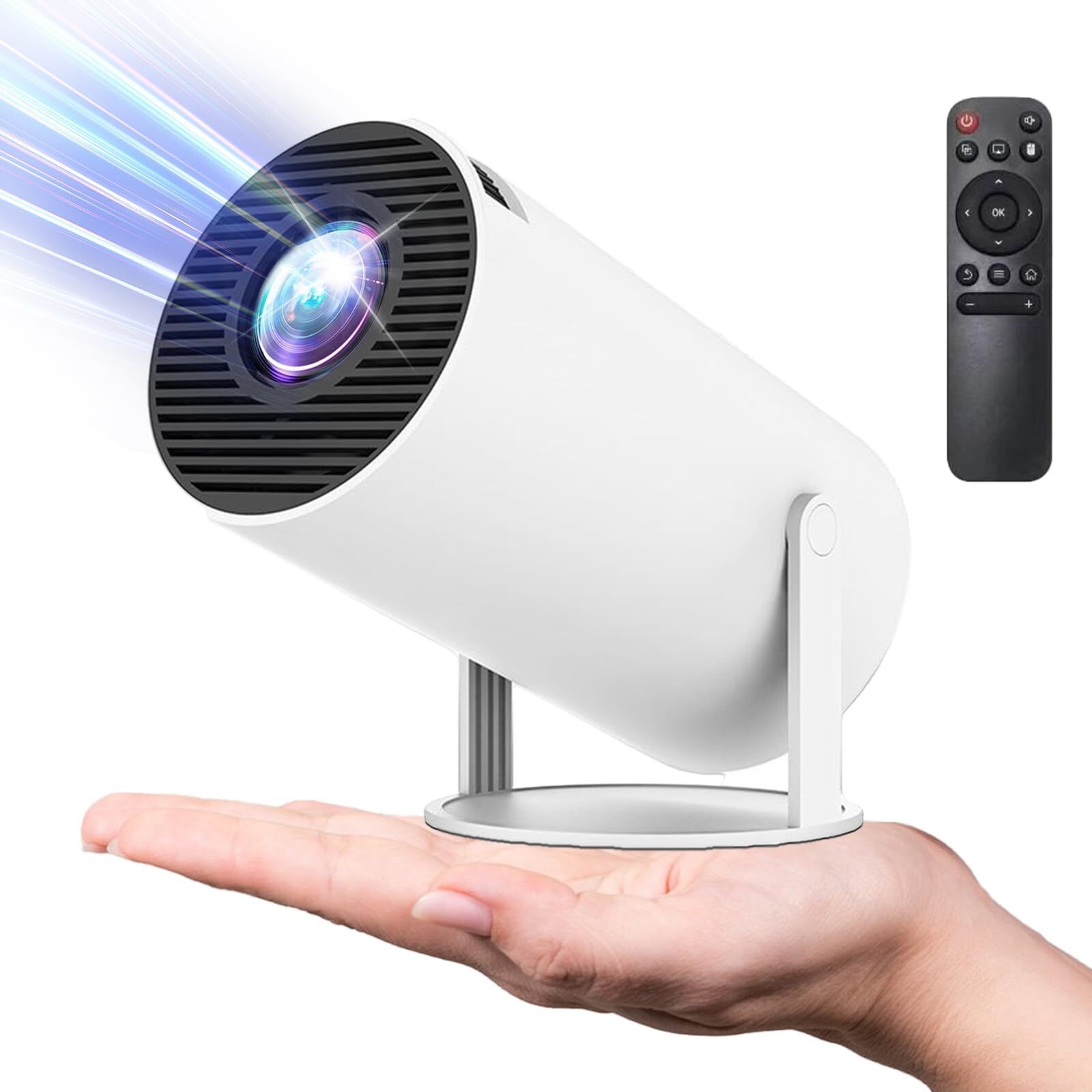 IMMUTABLE Full HD Ultra Bright Home Cinema Smart Android Projector With Screen YUN26 Projector Screen (Width 115.5 cm x 44.5 cm Height)-image-30