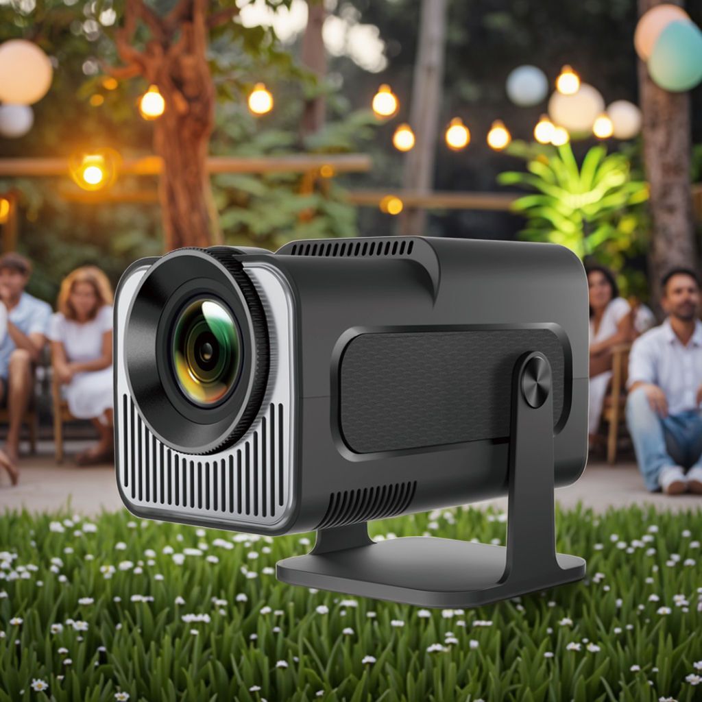 Projevox HY320 Wireless Native 1080P LED Mini Projector Android 14 Home Cinema (5000 lm / 1 Speaker / Wireless / Remote Controller) Portable Projector-image-47