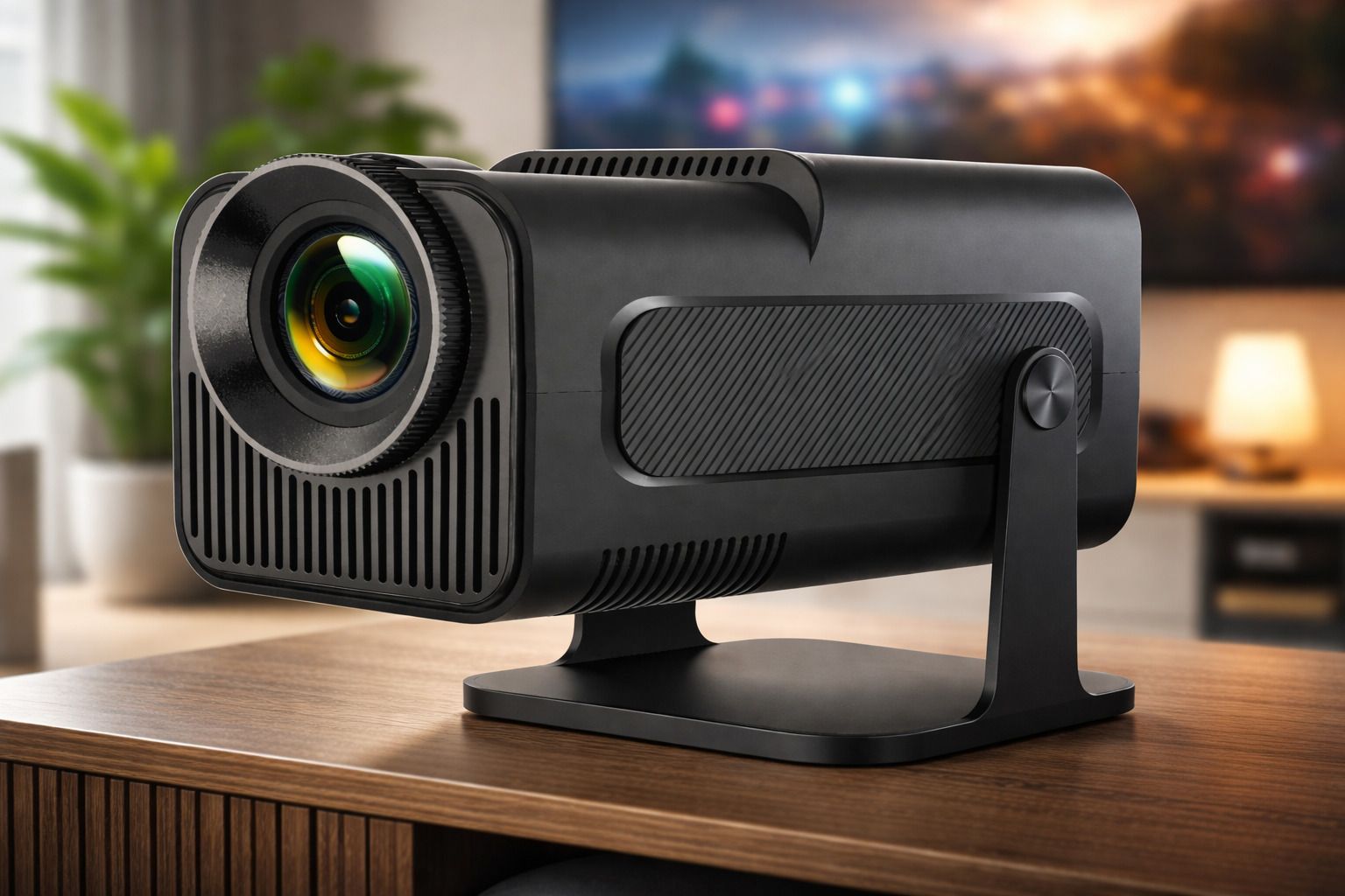 Reysol Projector 13 Android Native 1080P 4K Support WIFI6 5G Wireless 8 GB Storage (10000 lm / 1 Speaker / Wireless / Remote Controller) Portable Projector-image-32