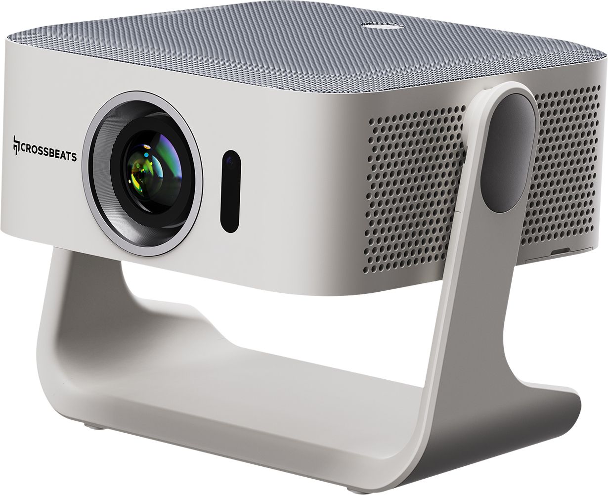 CrossBeats Lumex Aura (1000 lm / 1 Speaker / Wireless / Remote Controller) Portable Projector-image-45