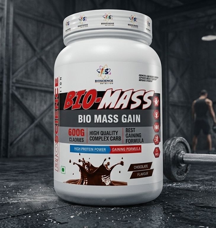 100% Active Bio Mass Gainer High Calories Lean Mass Muscle Gain Weight Gainers/Mass Gainers-image-20