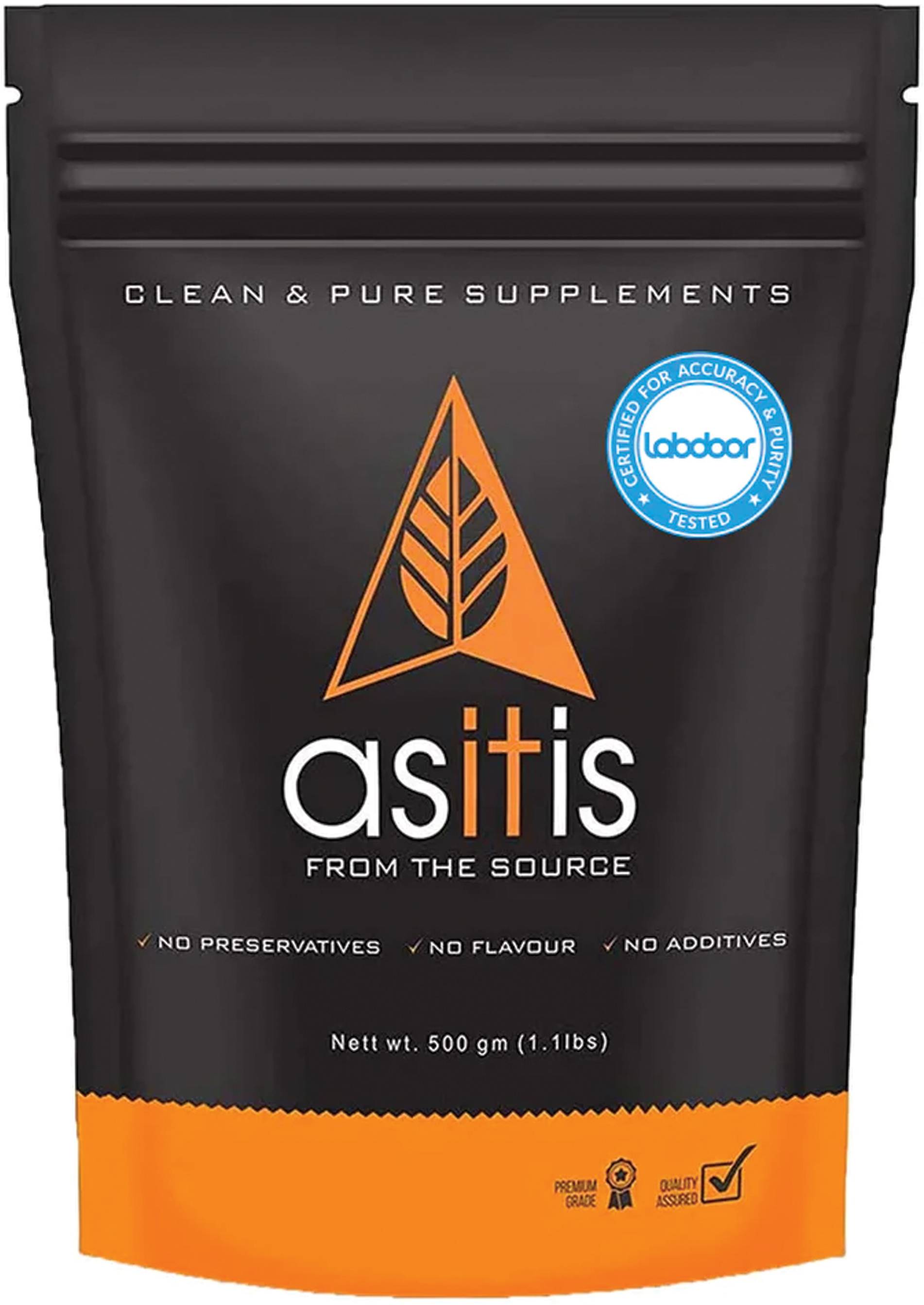 AS-IT-IS Nutrition Pure Creatine Monohydrate for Mus