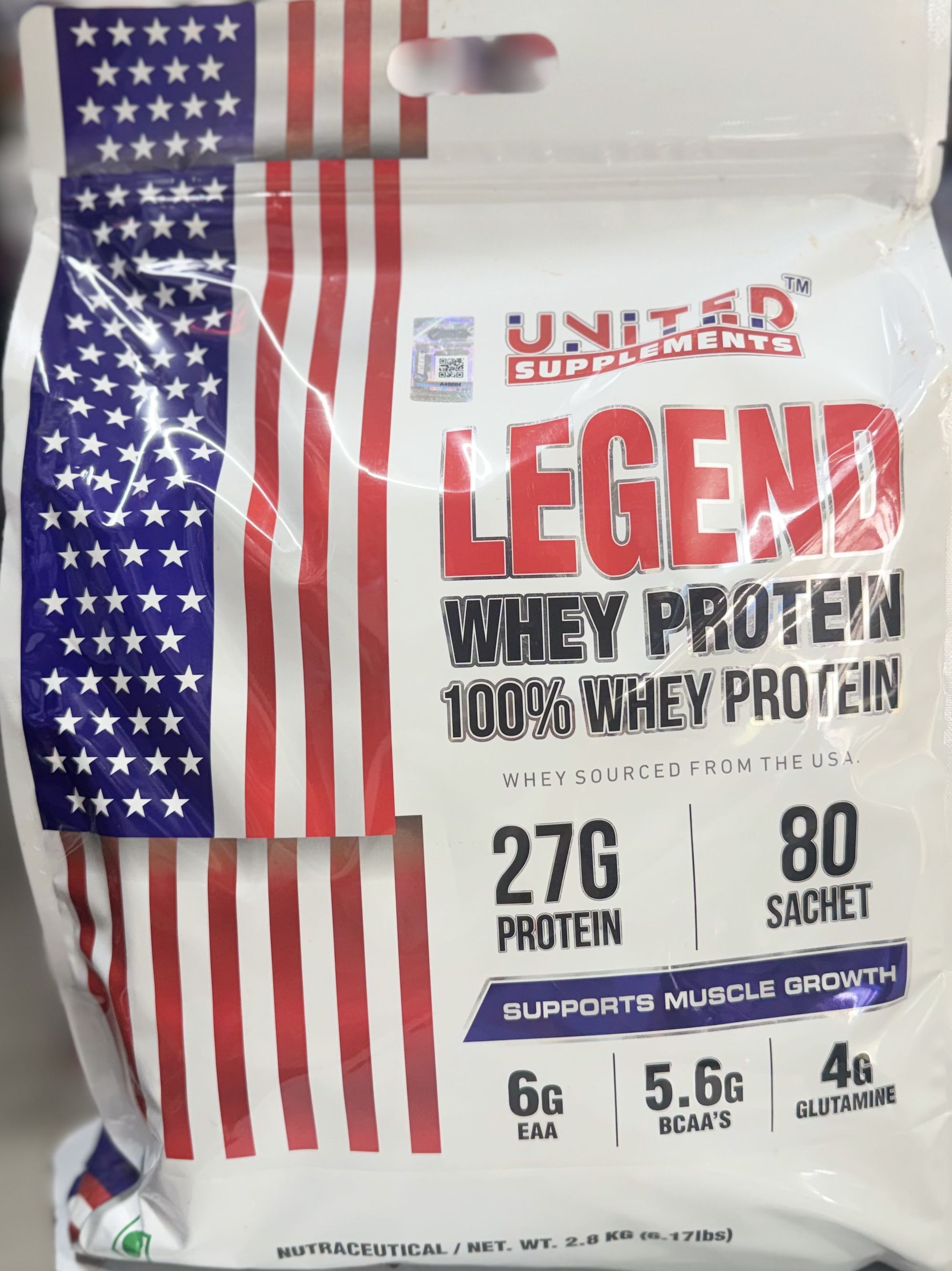 the gold nutrition UNITED SUPPLEMENTS LEGEND WHEY 80 SERVINGS Whey Protein-picture-15