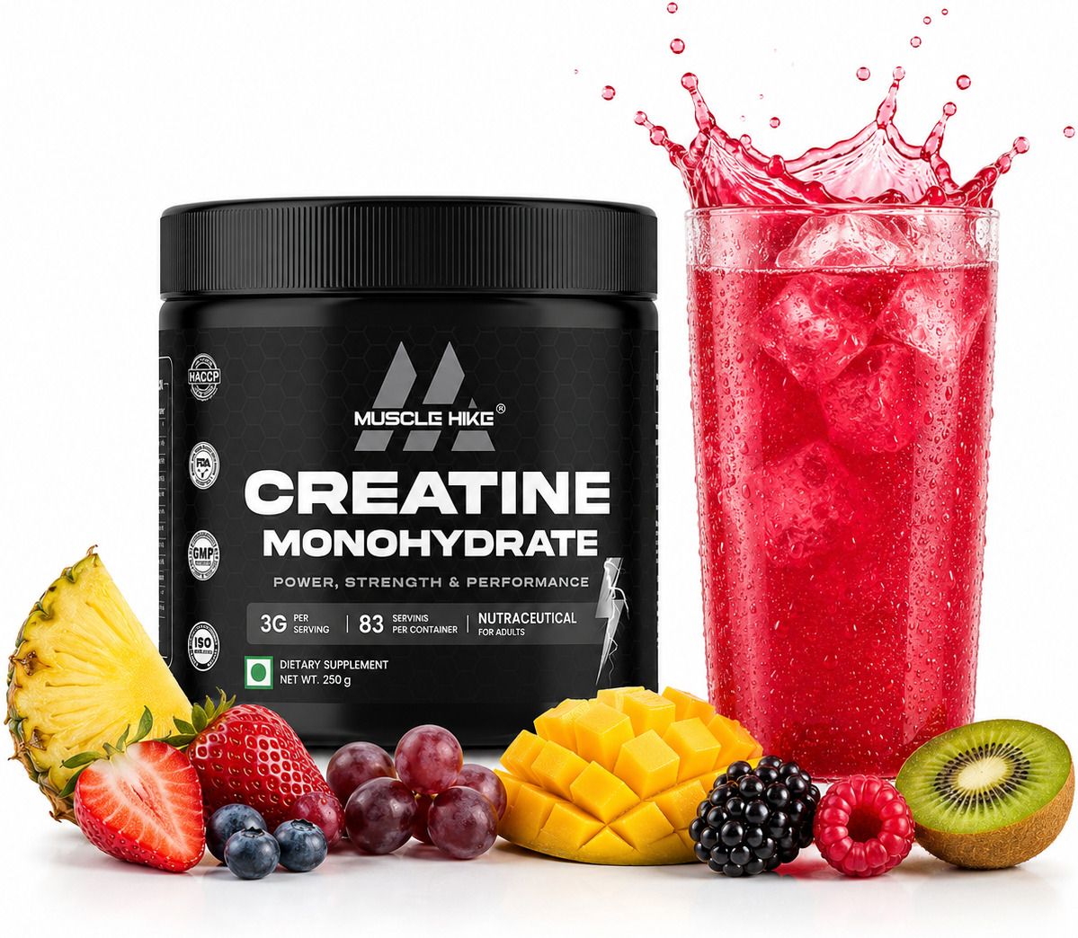 Muscle Hike Creatine Monohydrate | 100% Pure Creatine | Lab Tested Formula | Creatine-image-48