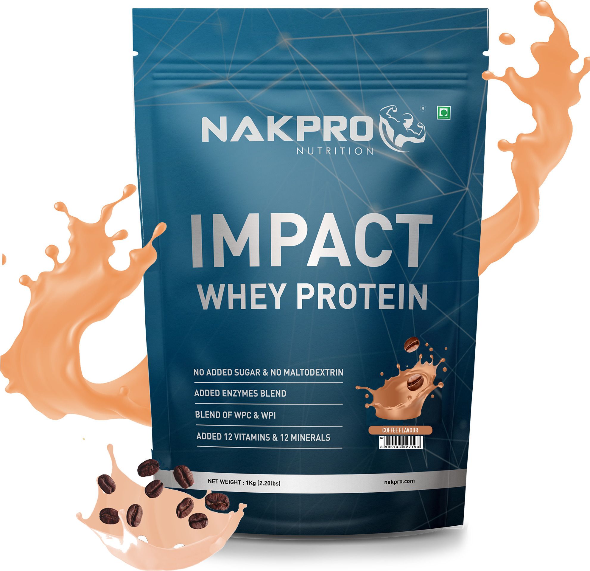 Impact Whey Protein Isolate & Concentrate, 24g Protein, Trustified Certified Whey Protein-image-40