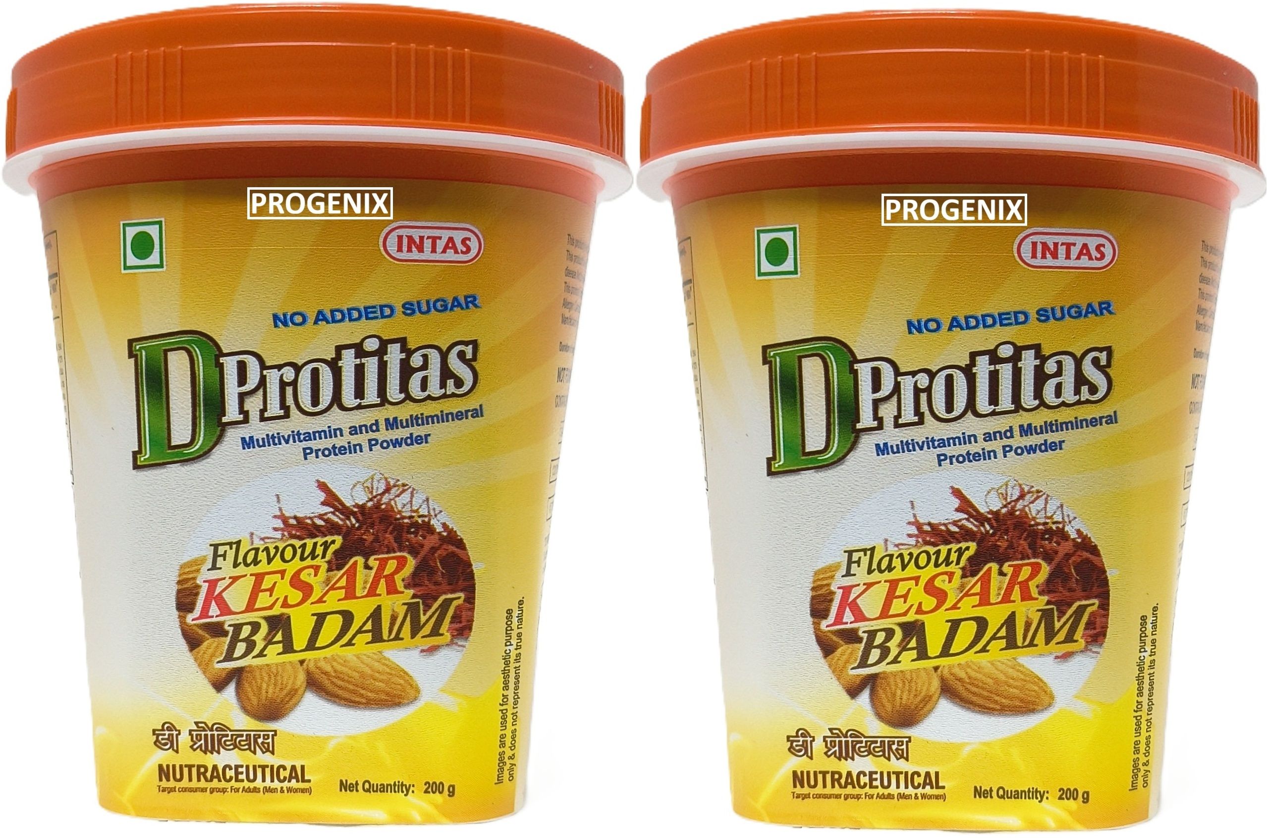progenix INTAS' D PROTITAS SUGARFREE PROTEIN POWDER FOR STAMINA,MUSCLE,BODY,ENERGY Protein Blends-picture-19