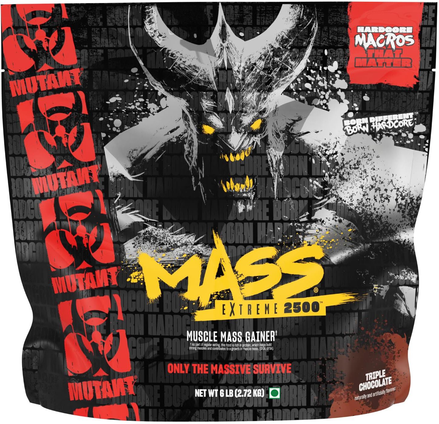 mutant Mass Extreme 2500 6 LBS Weight Gainers/Mass Gainers-picture-15