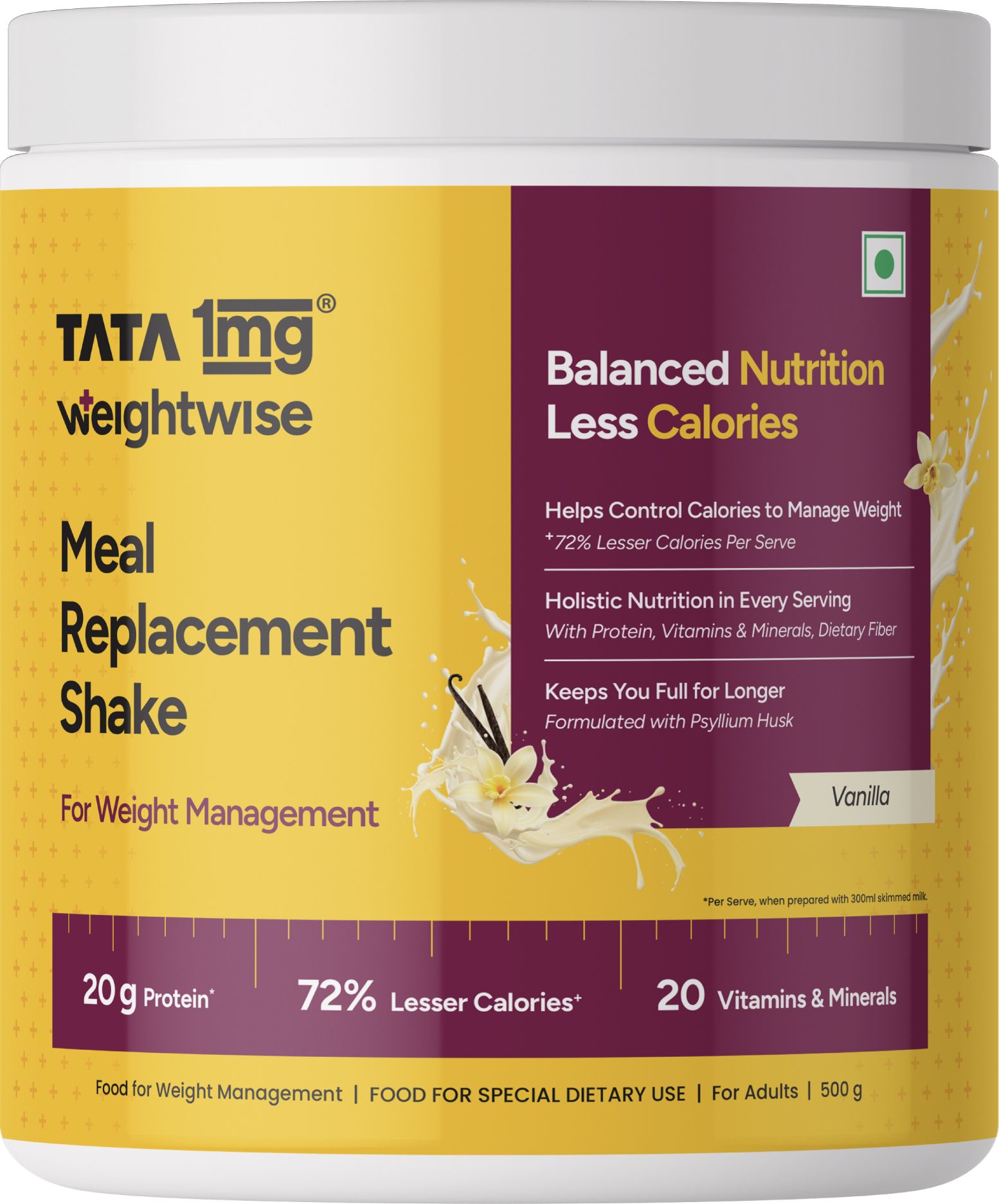 Meal Replacement Shake|20g Protein, 20 Vitamins| for Weight Management Protein Shake-image-19