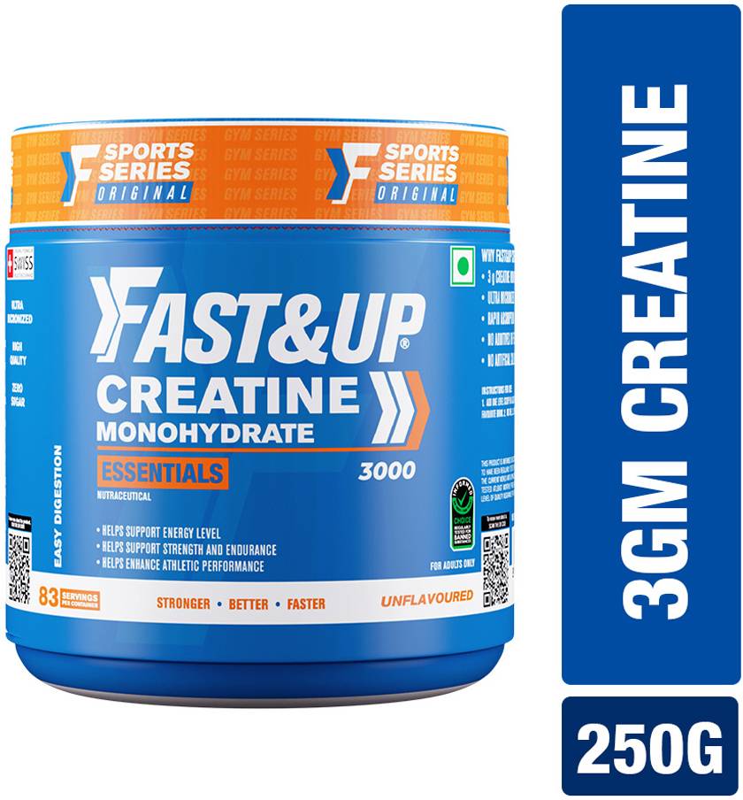 Fast&Up Creatine Monohydrate (Pack of 250 gms Powder